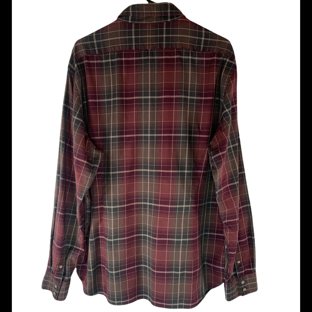 John Varvatos Men’s XXL Long Sleeve Shirt Plaid - Picture 2 of 12